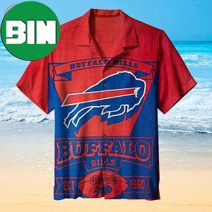 NFL Buffalo Bills Logo Summer Hawaiian Shirt