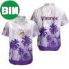 NFL Minnesota Vikings Flower Summer Hawaiian Shirt