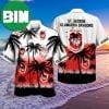 NRL Sydney Roosters Palm Tree Summer Hawaiian Shirt