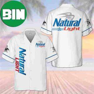 Natural Light Beer Summer Hawaiian Shirt