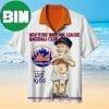 New York Mets Personalized Custom Name Summer Hawaiian Shirt
