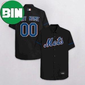 New York Mets Personalized Custom Name Summer Hawaiian Shirt