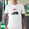 New Balance 650 White With Green Style T-Shirt