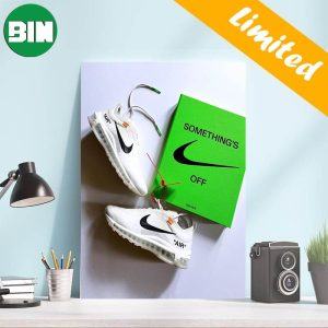 Nike Air Max 97 Off White Sneaker Fan Gifts Poster-Canvas
