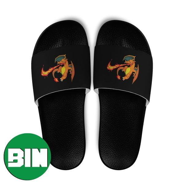 Nike Logo x Pokemon – Charizard For Kids Summer Slide Sandals