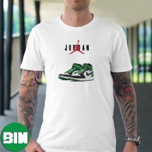 Official Look Air Jordan 1 Retro OG Celtics Premium T-Shirt