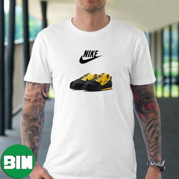 Official Look At Sneaker CLOT x Nike Cortez Bruce Lee Unique T-Shirt
