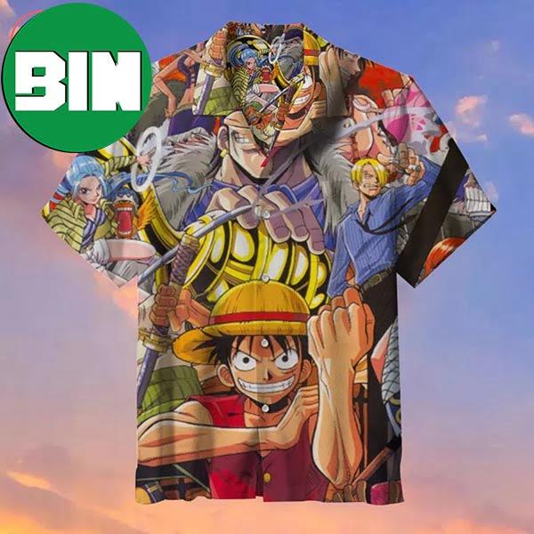 One Piece Characters Hawaiian Shirt - Binteez