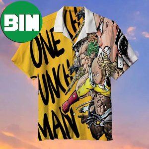 One Punch Man Anime Summer Hawaiian Shirt