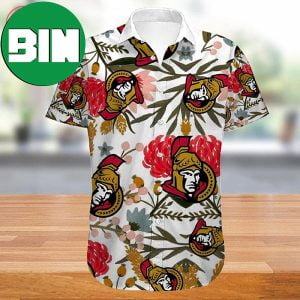 Ottawa Senators Summer Tropical Hawaiian Shirt