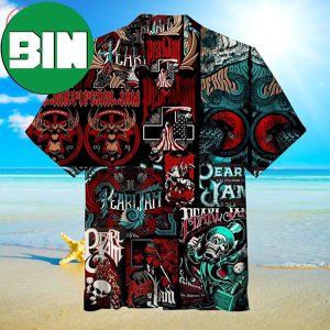 Pearl Jam Poster Summer Hawaiian Shirt