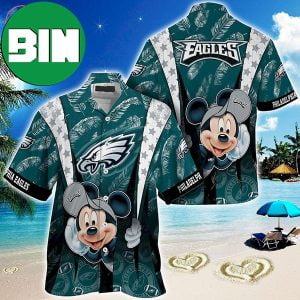 Philadelphia Eagles Mickey Mouse Summer Hawaiian Shirt