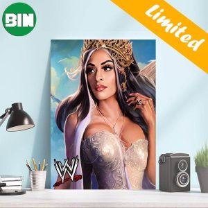 Queen Zelina – Zelina Vega WWE Champions Art Work Poster-Canvas