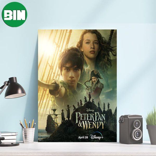 Ready For An Adventure Peter Pan And Wendy On Disney Plus Canvas-Poster