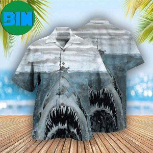 Shark Let Shark Kiss You Tropical Hawaiian Shirt
