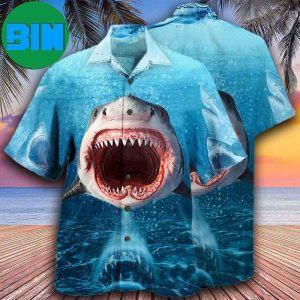 Shark Show Your Teeth Summer Hawaiian Shirt