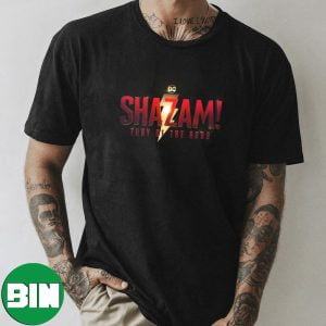 Shazam Fury Of The Gods DC Comics Logo Fan Gifts T-Shirt