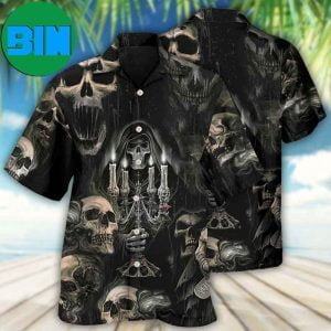 Skull Horror Skull Movies Summer Hawaiian Shirt