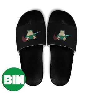 Snorlex Pokemon x Nike Logo For Kids Summer Slide Sandals