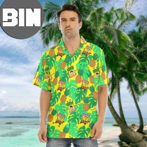 SpongeBob Hawaiian Button Up Shirt Hawaiian Shirt