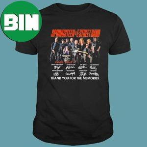 Springsteen And Estreet Band 2023 Tour Signatures Unique T-Shirt