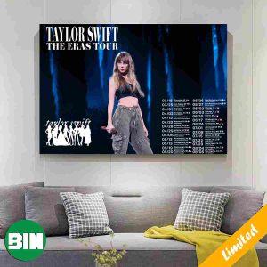 Taylor Swift The Eras Tour 2023 Poster-Canvas