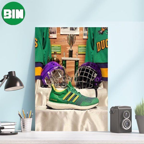 The Mighty Ducks x Adidas Ultra Boost DNA Collection Sneaker Poster-Canvas