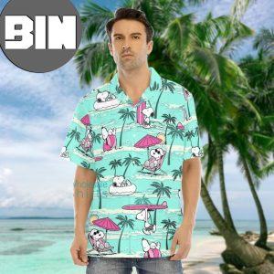 The Peanuts Snoopy Tropical Summer Shirt Hawaiian Shirt