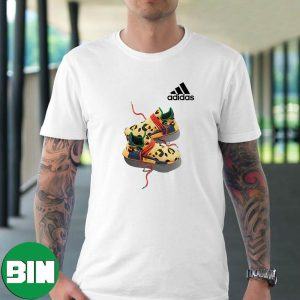 The Pharrell x Adidas NMD Hu Animal Print Sneaker T-Shirt