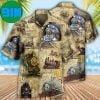 Wolf Gray And Blue Summer Hawaiian Shirt