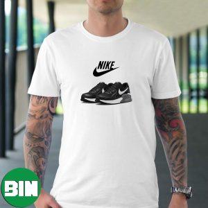 Women’s Nike Air Max Excee Black n White Sneaker T-Shirt