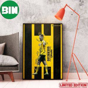 12 G-A In 11 Matches For Raphael Guerreiro in 2023 Borussia Dortmund Home Decor Poster-Canvas