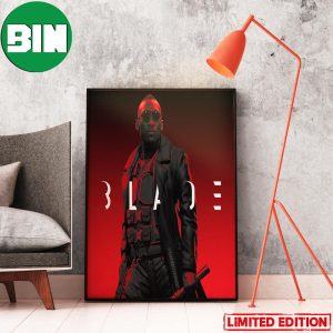 500 Days To Go Until Blade Releases In Theaters Marvel Studios Home Decor Poster-Canvas