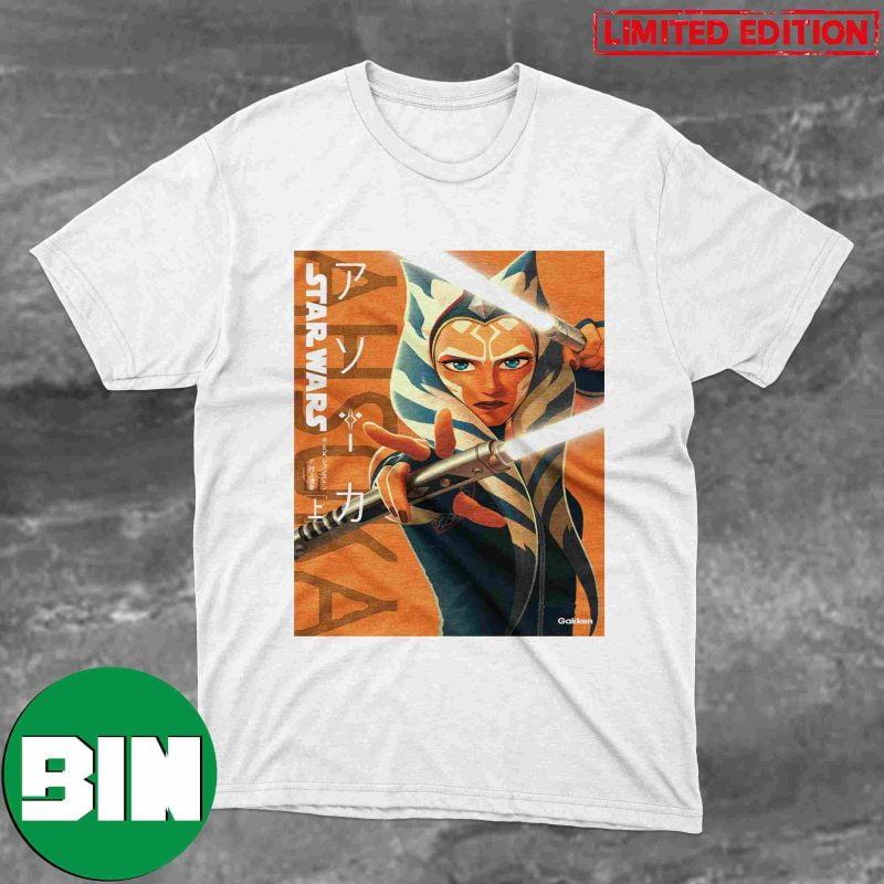 Ahsoka Star Wars Art Work Fan Gifts T-Shirt - Binteez