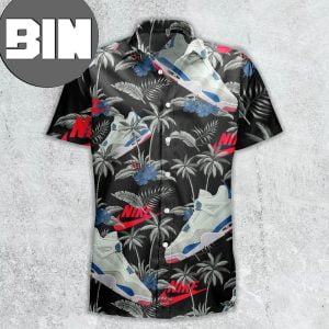Air Jordan 4 X Nike SB Top 3 Sneaker Hawaiian Shirt