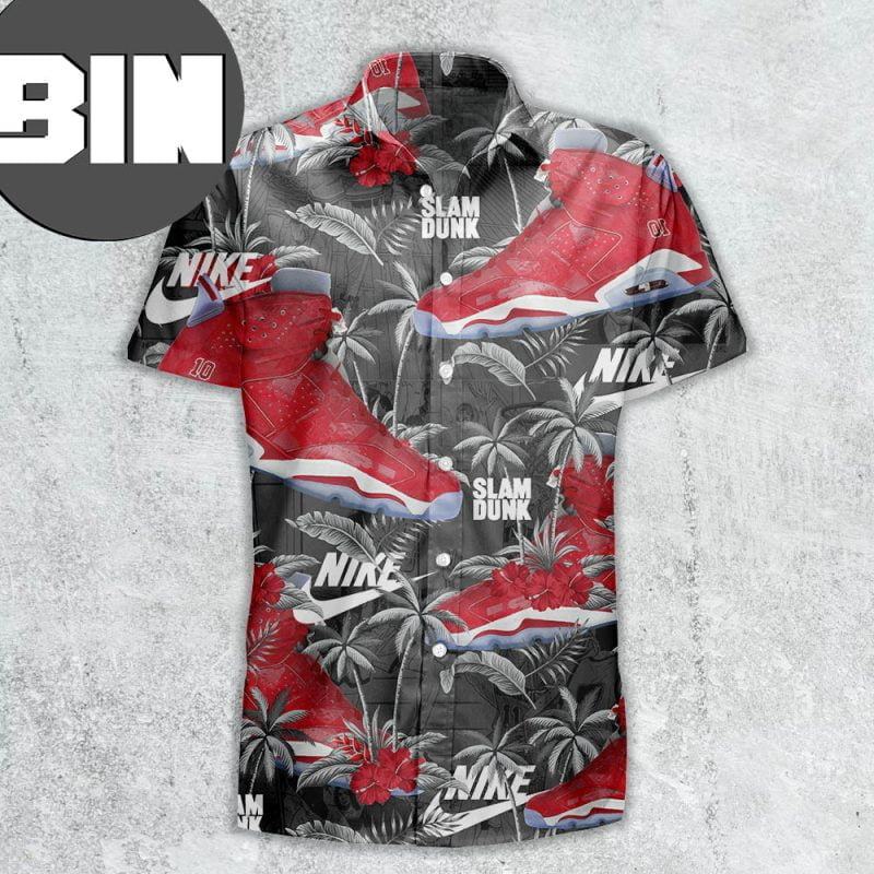 Nike SB Dunk Low LA Dodgers Sneaker Hawaiian Shirt - Binteez