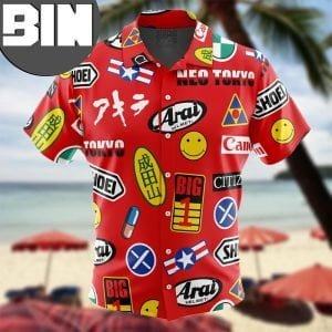 Akira Full Decals Anime Hawaiian Shirt