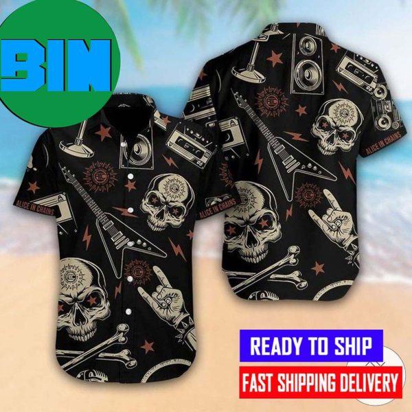 Alice In Chains Hawaiian Shirt