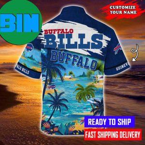 Aloha Summer Buffalo Bills NFL Customized Hawaiian Shirt