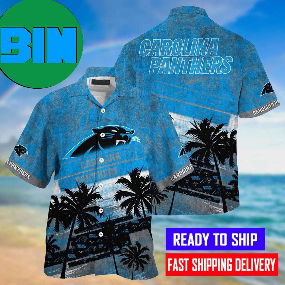 NEW Carolina Panthers NFL Hawaiian Shirt