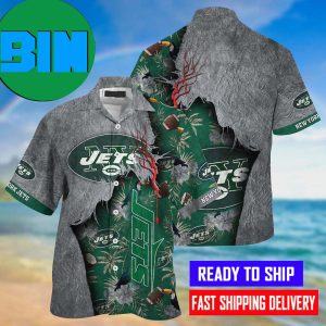 Aloha Summer York Jets NFL Hawaiian Shirt
