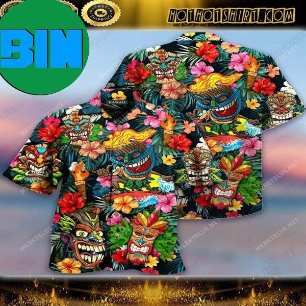 Aloha Tiki Tiki Awesome Hawaiian Shirt