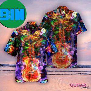 Amazing guitar Hawaiian Shirt