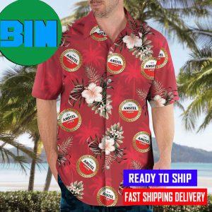 Amstel Beer Hawaiian Shirt