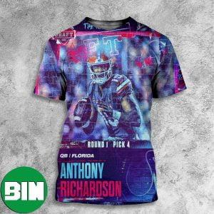 Anthony Richardson To The Indianapolis Colts NFL Draft 2023 All Over Print Shirt