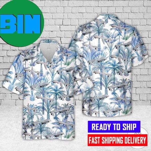 Army General Atomics MQ-1C Gray Eagle Hawaiian Shirt