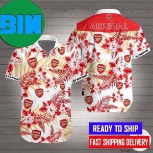 Arsenal F.C Hawaiian Shirt