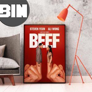 BEEF A Netflix Series Steven Yeun Ali Wong Poster Canvas