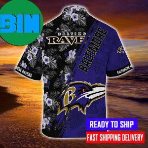 Baltimore Ravens NFL Summer Beach Hawaiian Shirt