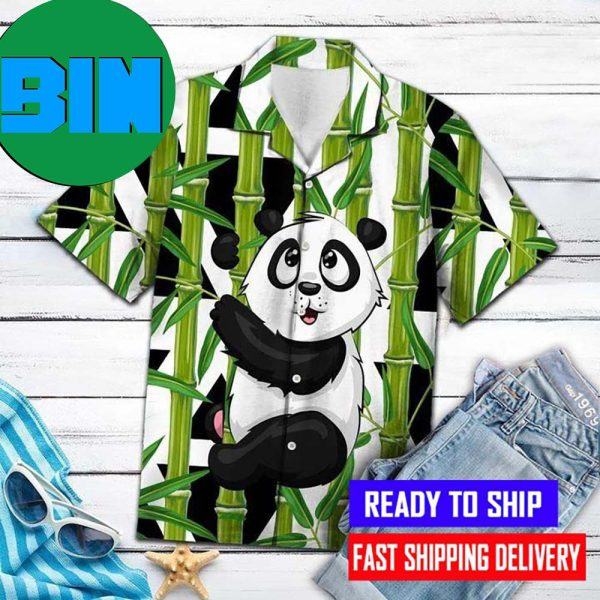 Bear Panda Cute Hawaiian Shirt